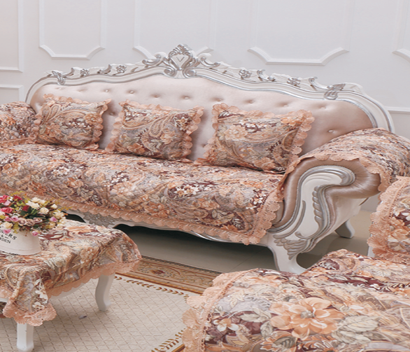 Jacquard fabric output